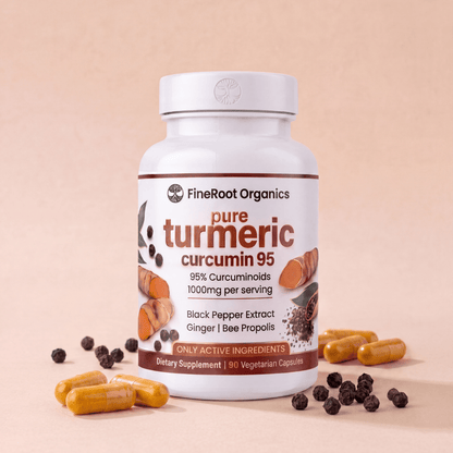 Pure Curcumin Turmeric Capsules (1,000mg)