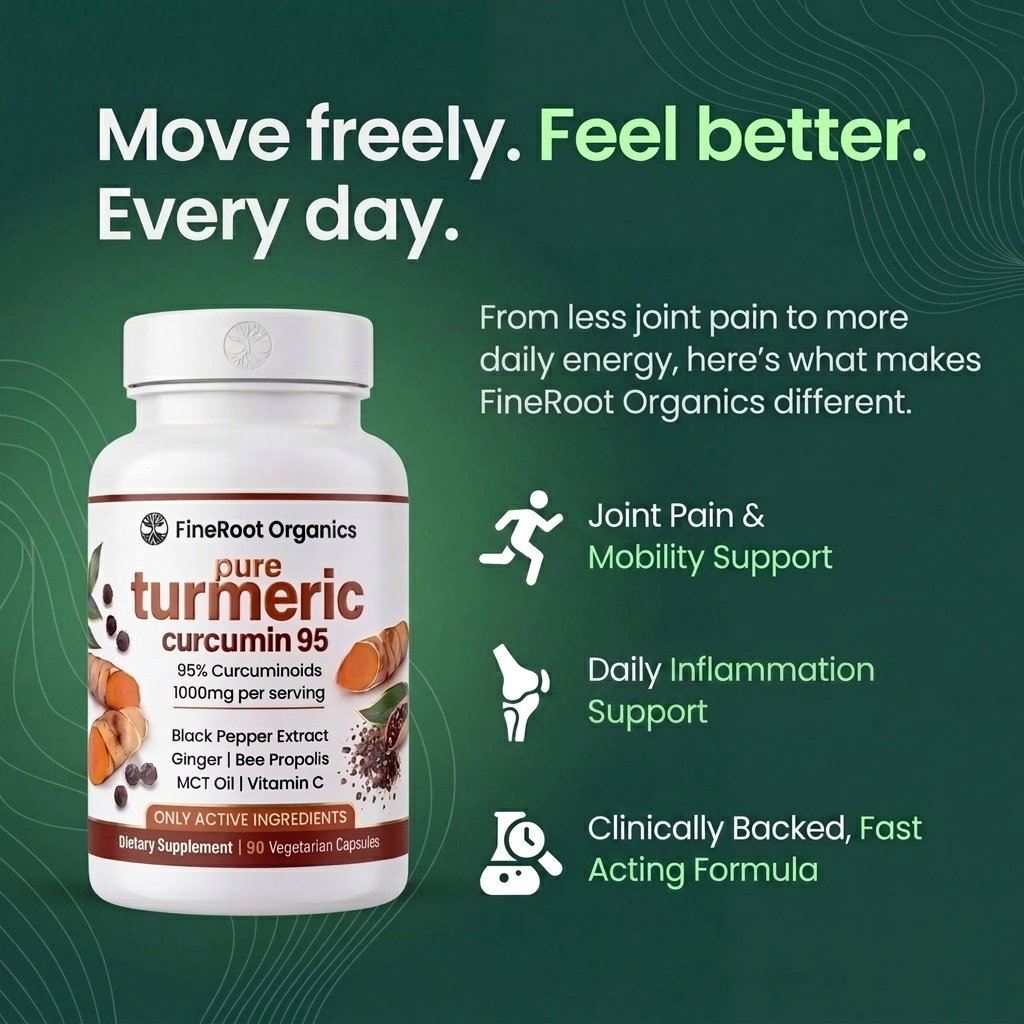 Pure Curcumin Turmeric Capsules (1,000mg)